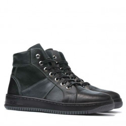 Botas de hombre 4107 negro+gris