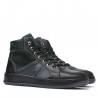 Botas de hombre 4107 negro+gris