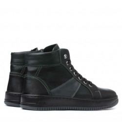 Botas de hombre 4107 negro+gris