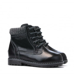 Botines para niños pequeños 29c negro