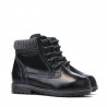 Botines para niños pequeños 29c negro