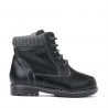 Botines para niños pequeños 29c negro
