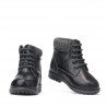 Botines para niños pequeños 29c negro