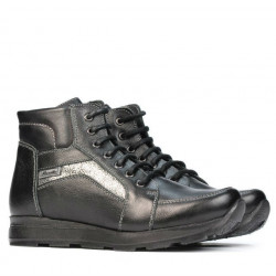 Botas 3324 negro combinado