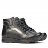 Botas 3324 negro combinado
