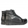 Botas 3324 negro combinado
