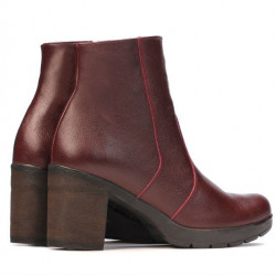 Botines mujer 3325 burdeos