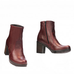 Botines mujer 3325 burdeos