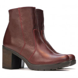 Botines mujer 3325 burdeos