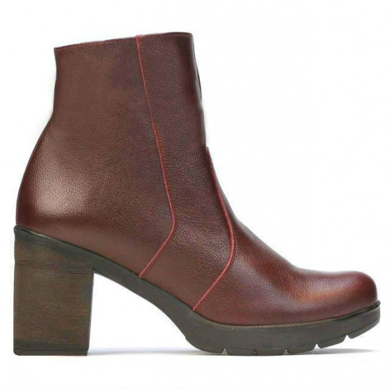 Botines mujer 3325 burdeos