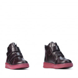 Botas para niños 3012 burdeos