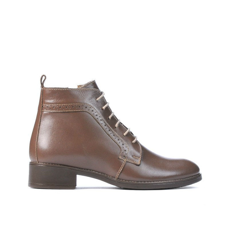 Botines mujer 3323 capuchino