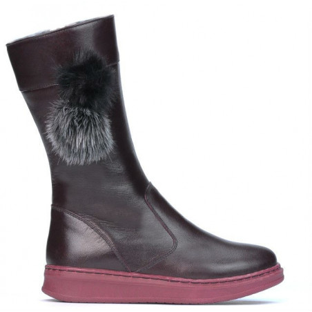 Botas para niños 3011 burdeos