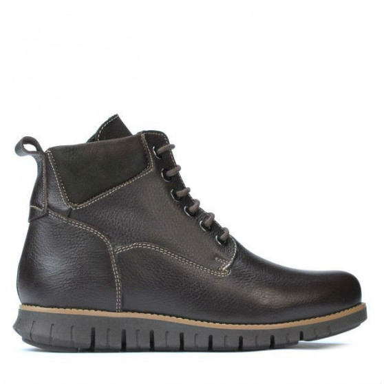 Botines hombre 4108 café