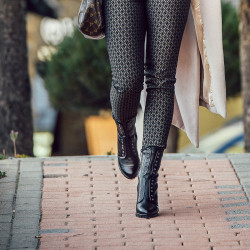 Botines de mujer 1170 negro