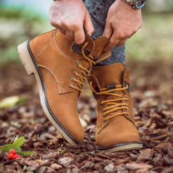 Botines de hombre 4105 bufo marrón