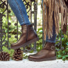 Botines mujer 3320 bronce lifestyle