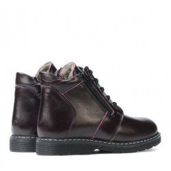 Botas niños 3013 burdeos
