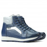Botines 3324 índigo combinado