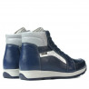 Botines 3324 índigo combinado