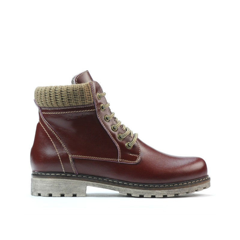 Botines mujer 3269 burdeos
