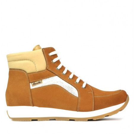 Botas 3324 marrón combinado