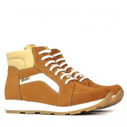 Botas 3324 marrón combinado