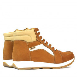 Botas 3324 marrón combinado