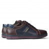 Zapatillas deportivas para hombre 849 burdeos + índigo