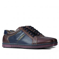 Zapatillas deportivas para hombre 849 burdeos + índigo