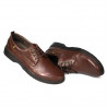 Zapatos casuales para hombre 883 café