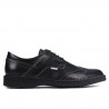 Zapatos casuales para hombre (tallas grandes) 7204m negro