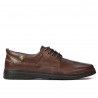 Zapatos casuales para hombre (tallas grandes) 883m café
