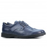 Zapatos casuales para hombre (tallas grandes) 7204m índigo