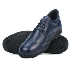 Zapatos casuales para hombre (tallas grandes) 7204m índigo
