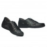 Zapatos casual de mujer 698 negro nácar