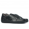 Zapatos casual de mujer 698 negro nácar