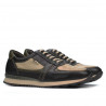 Zapatillas deportivas hombre 833 café combinado