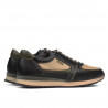 Zapatillas deportivas hombre 833 café combinado