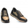 Zapatillas deportivas hombre 833 café combinado