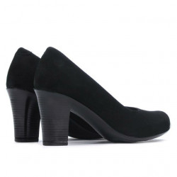 Zapatos casuales / elegantes para mujer 643 negro terciopelo