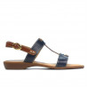 Sandalias de mujer 5048 índigo combinado