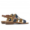 Sandalias de mujer 5048 índigo combinado