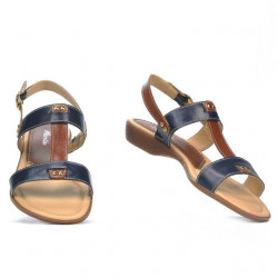 Sandalias de mujer 5048 índigo combinado