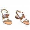 Sandalias de mujer 5048 blanco combinado