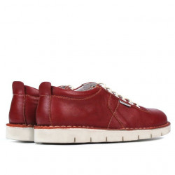 Zapatos casuales de mujer 7005 rojo