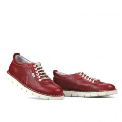 Zapatos casuales de mujer 7005 rojo