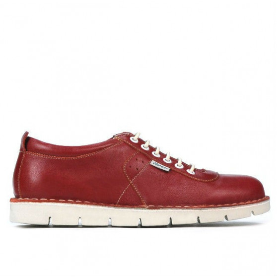 Zapatos casuales de mujer 7005 rojo