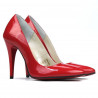 Zapatos elegantes de mujer 1241 charol rojo