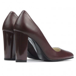 Zapatos elegantes de mujer 1261 burdeos